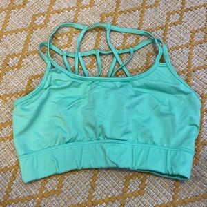 Fabletics sports bra, light green size medium. Great condition